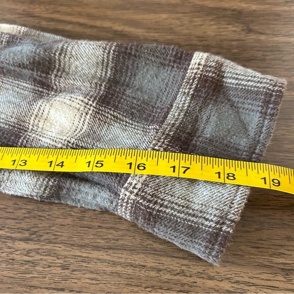 💕 Levi's Casual Button Down Shirt Brown and Cream XL - Picture 10 of 12